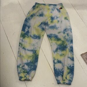 Aviator Nation Small Tie-Dye sweatpants with pockets